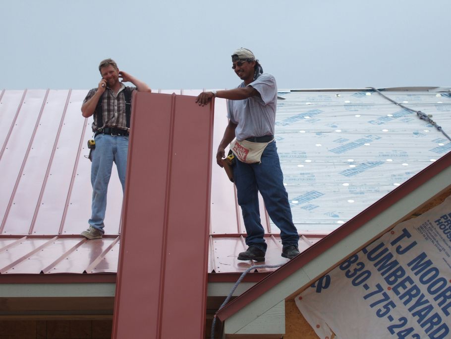 Residential Metal Roof Austin Roofing and Construction