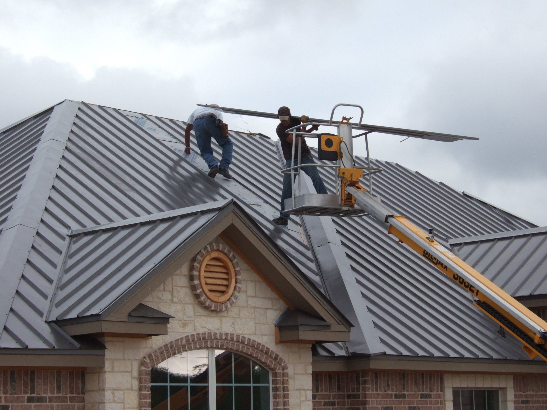 Standing Seam Metal Roof  by Austin Roofing and Construction 512-629-4949