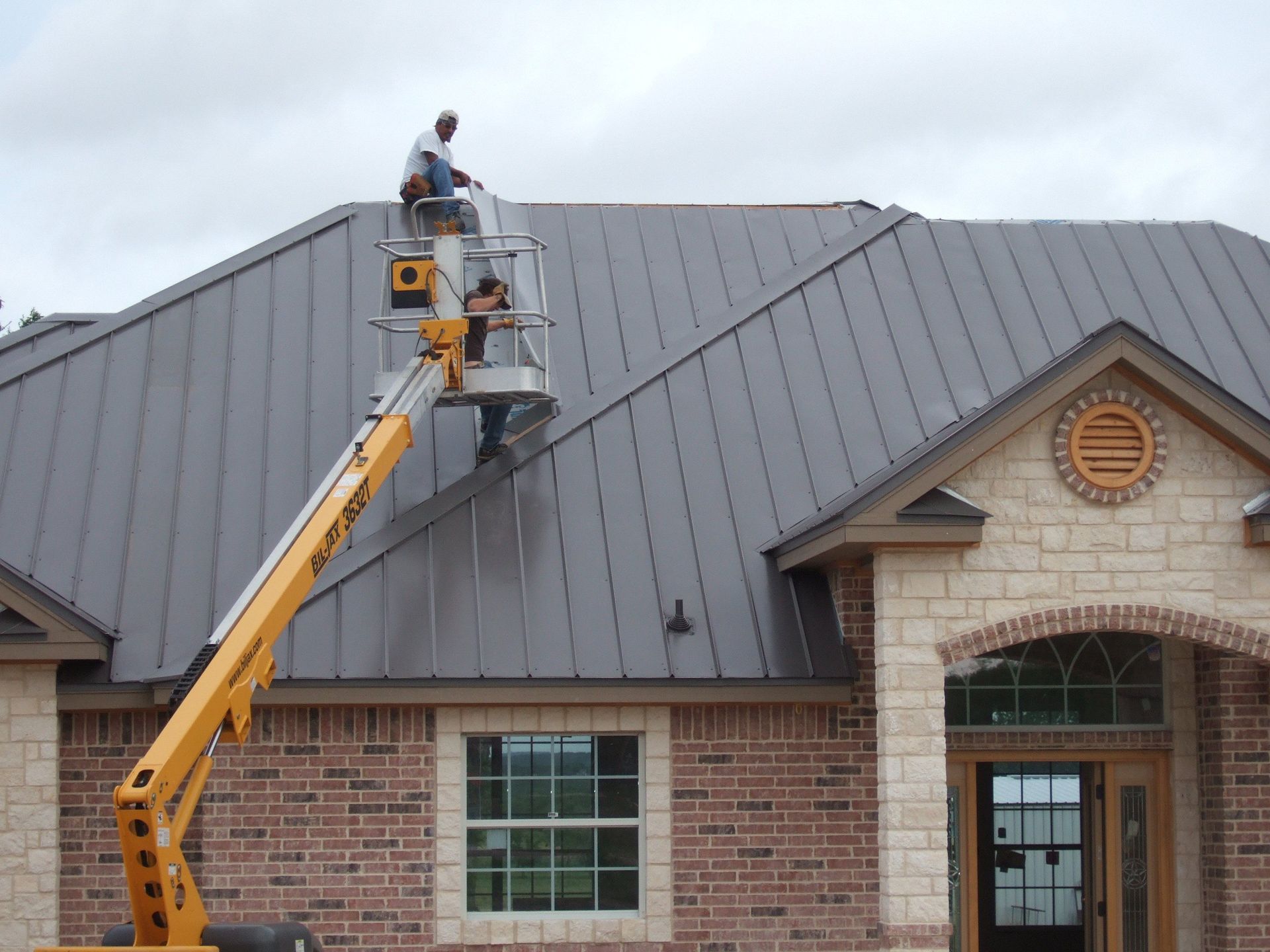 Standing Seam Metal Roof  by Austin Roofing and Construction 512-629-4949