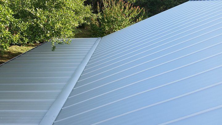 Galvalume Standing Seam Metal Roof  by Austin Roofing and Construction 512-629-4949