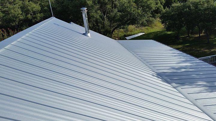 Galvalume Standing Seam Metal Roof  by Austin Roofing and Construction 512-629-4949