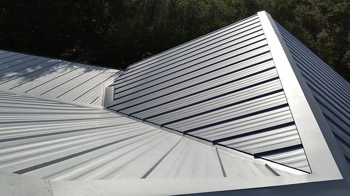 Standing Seam Metal Roof  by Austin Roofing and Construction 512-629-4949