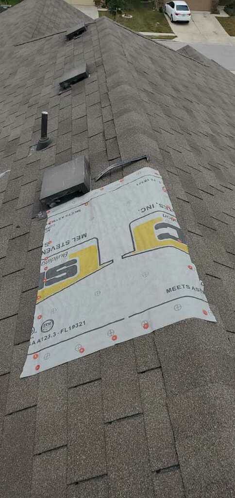 Emergency Roof Tarps by Austin Roofing and Construction