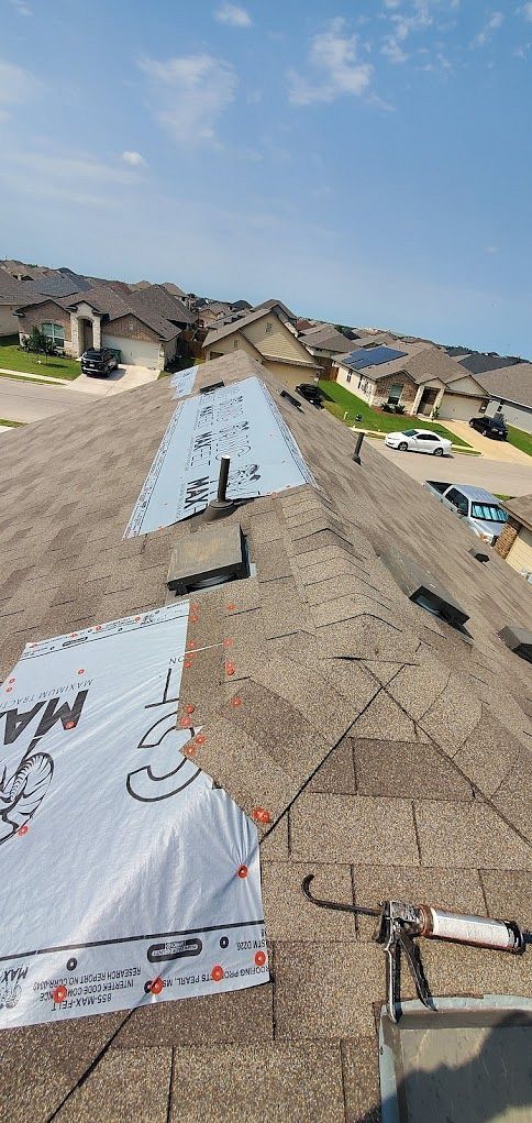 Emergency Roof Tarps by Austin Roofing and Construction
