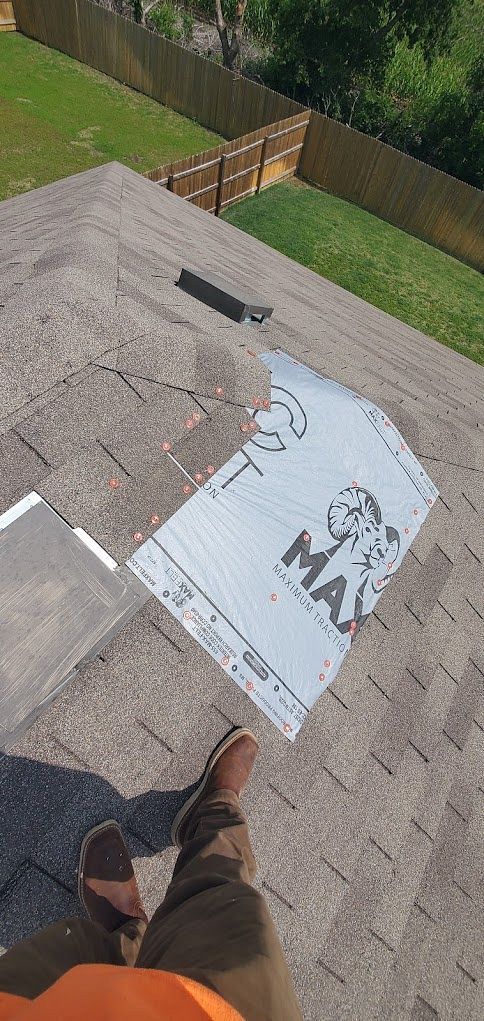 Emergency Roof Tarps by Austin Roofing and Construction