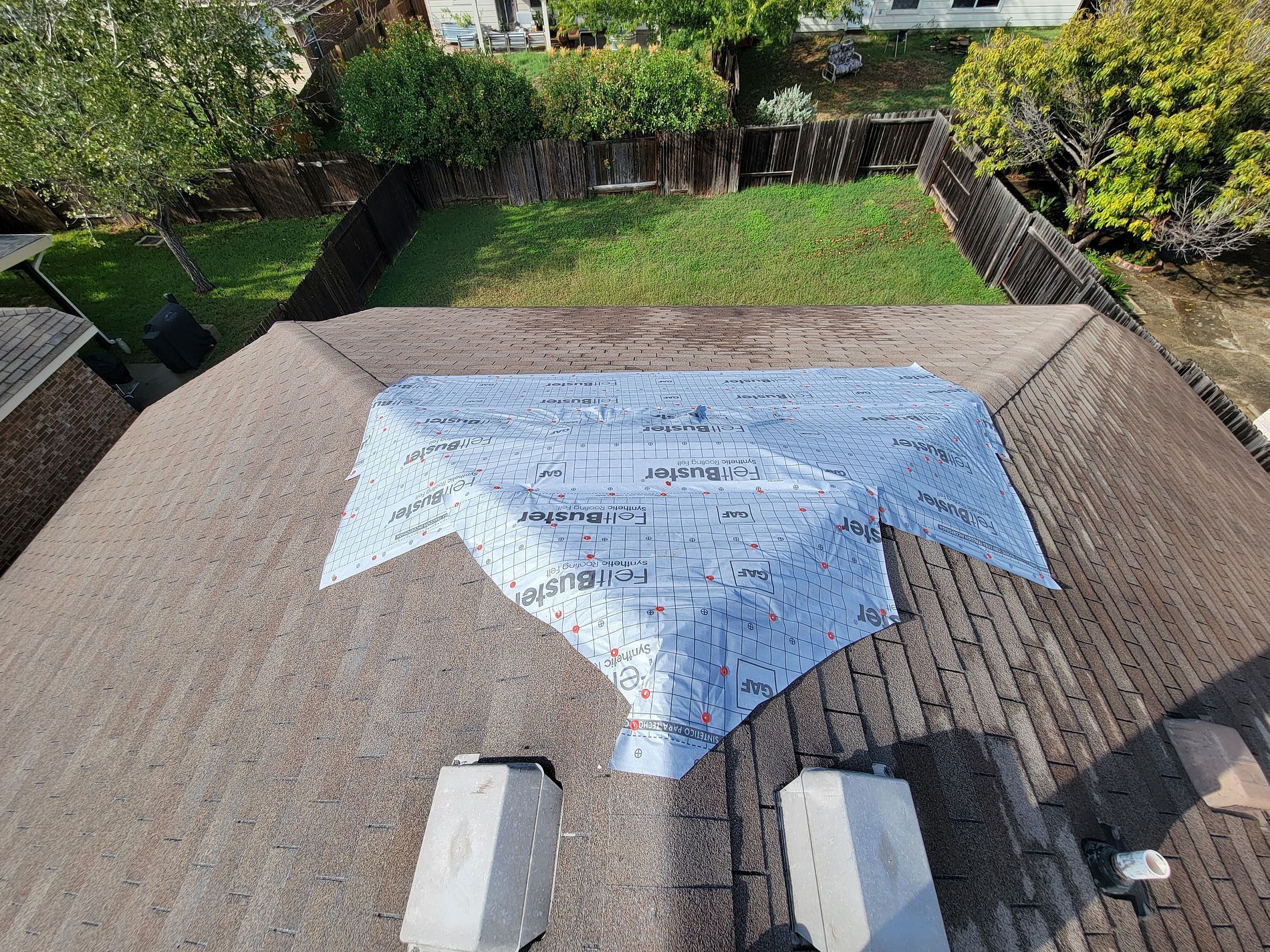 Emergency Roof Tarps by Austin Roofing and Construction