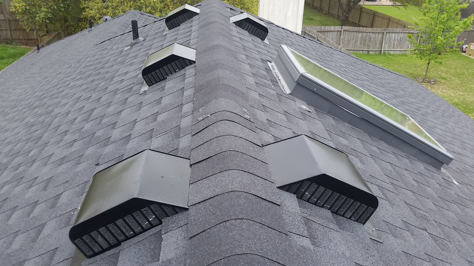 Property Management Shingle Roof Installation  Austin Roofing and Construction