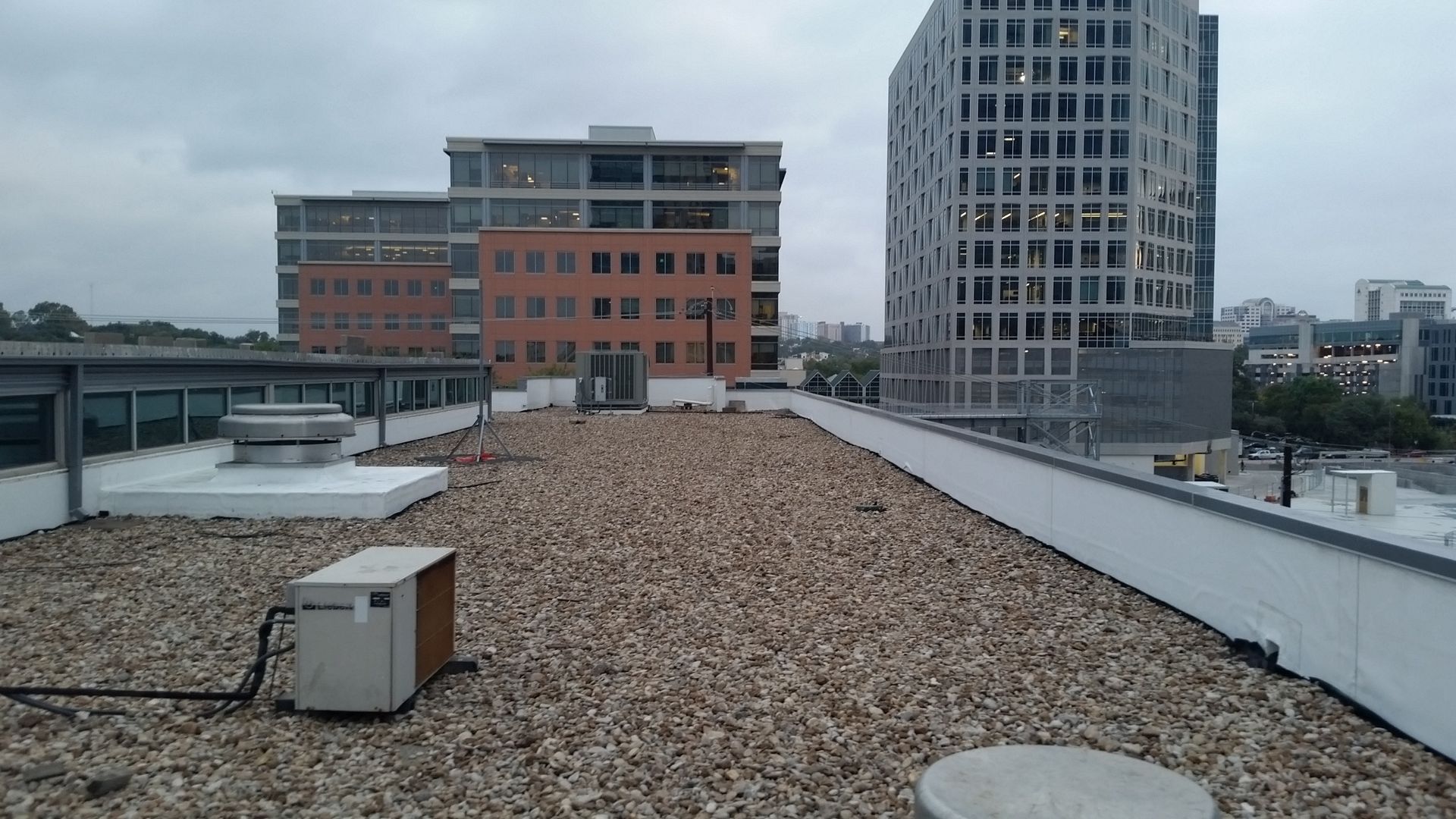 Built Up Roofing System SXSW Building by Austin Roofing and Construction