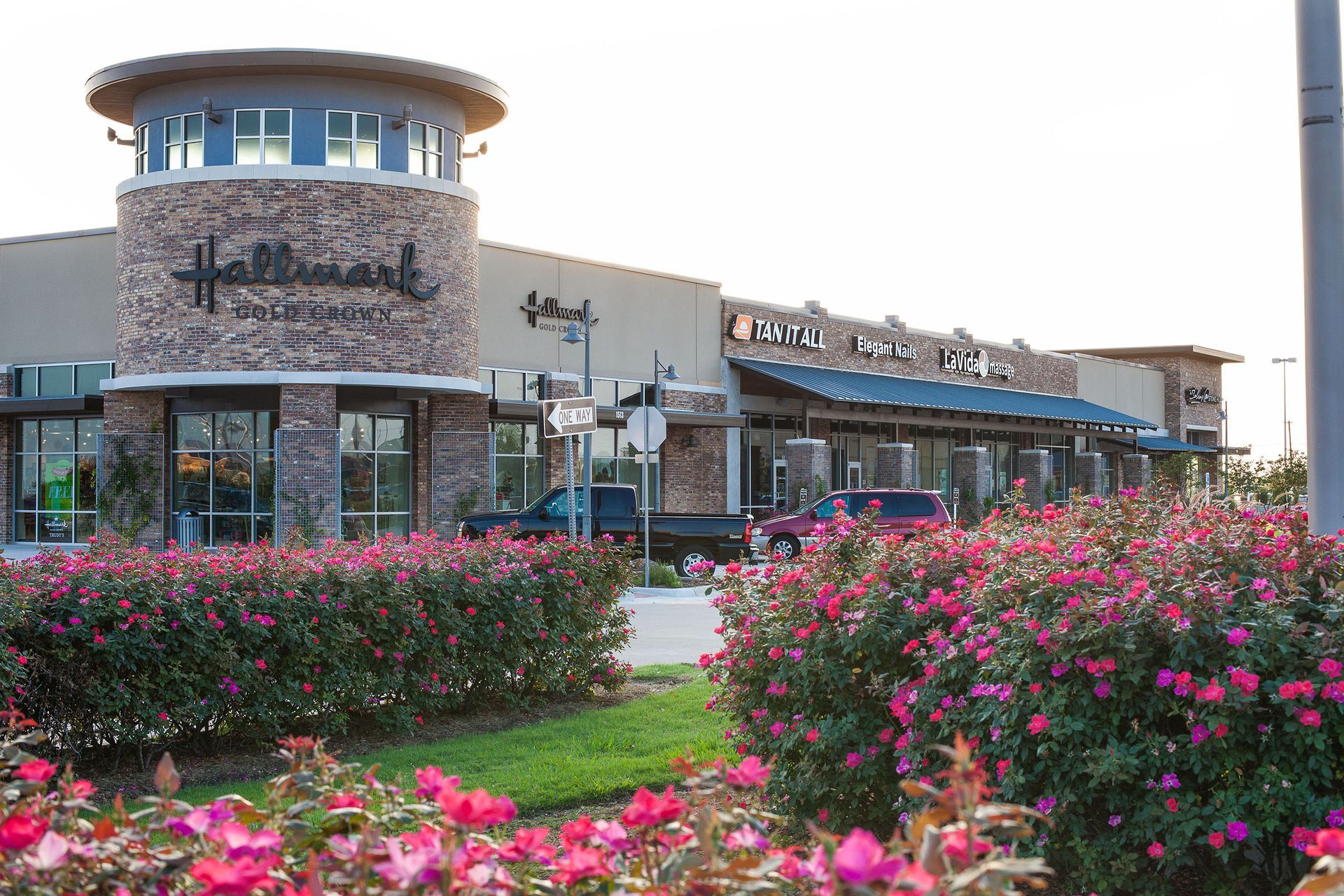 Stone Hill Town Center Pflugerville Texas - Modified Bitumen & Metal Roofing System by Austin Roofing and Construction