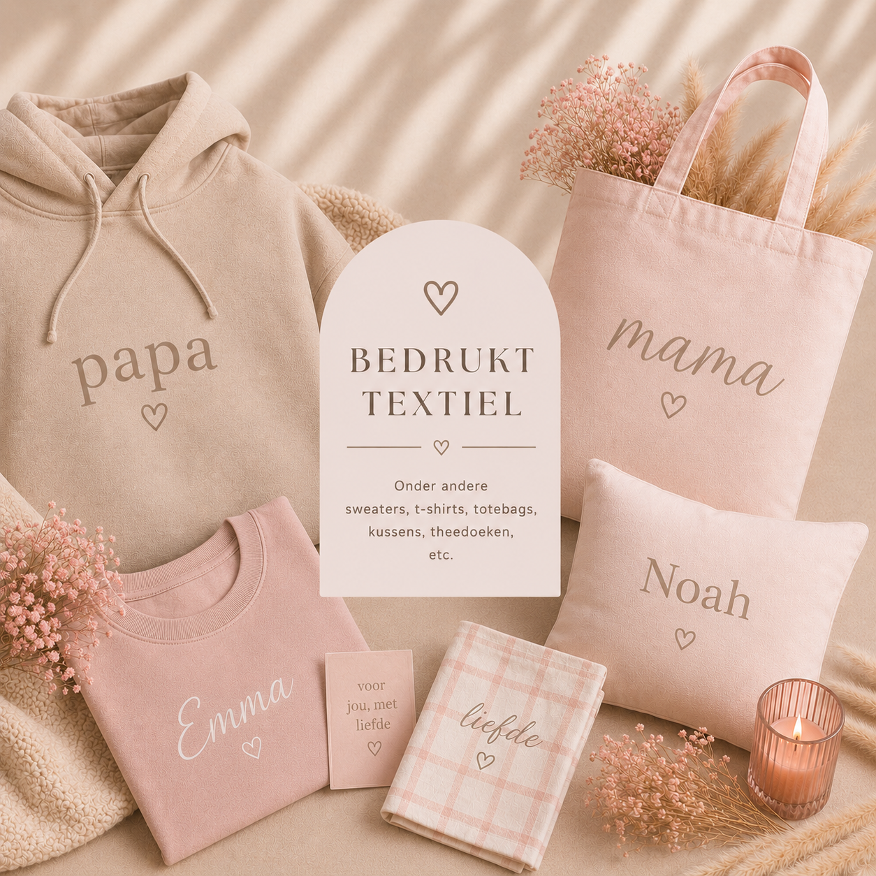 Categoriefoto bedrukt textiel