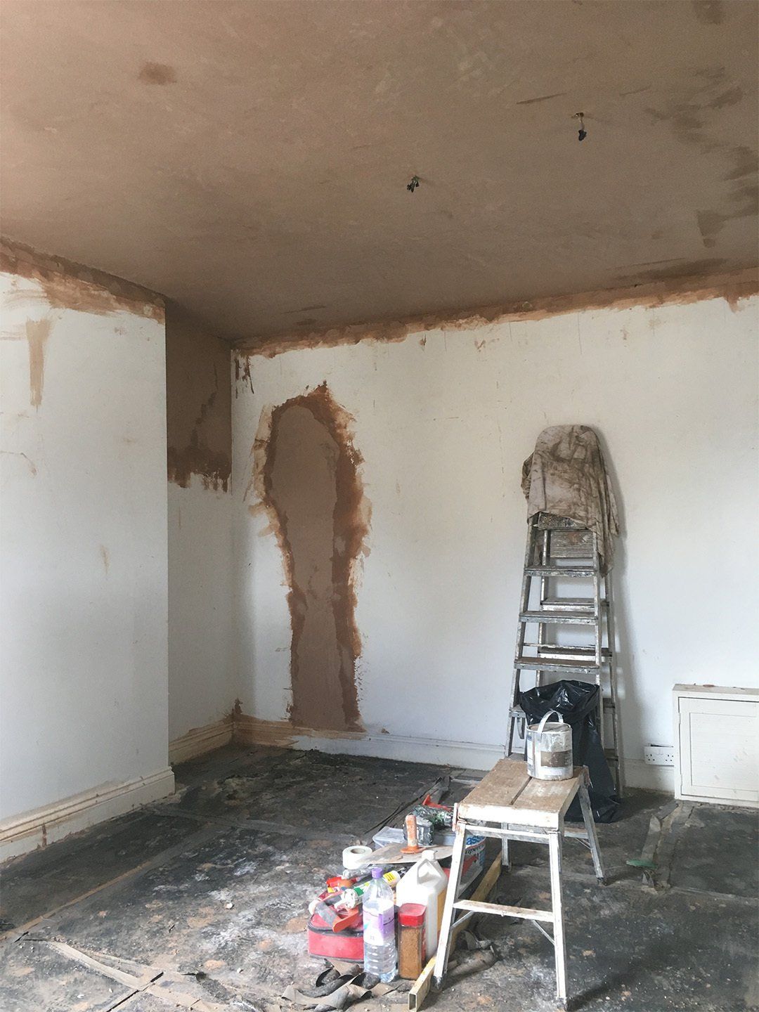 plastering work
