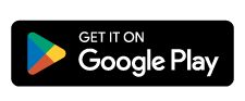 A get it on google play button on a white background.