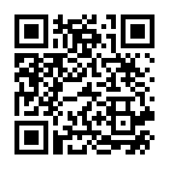 A black and white qr code on a white background.