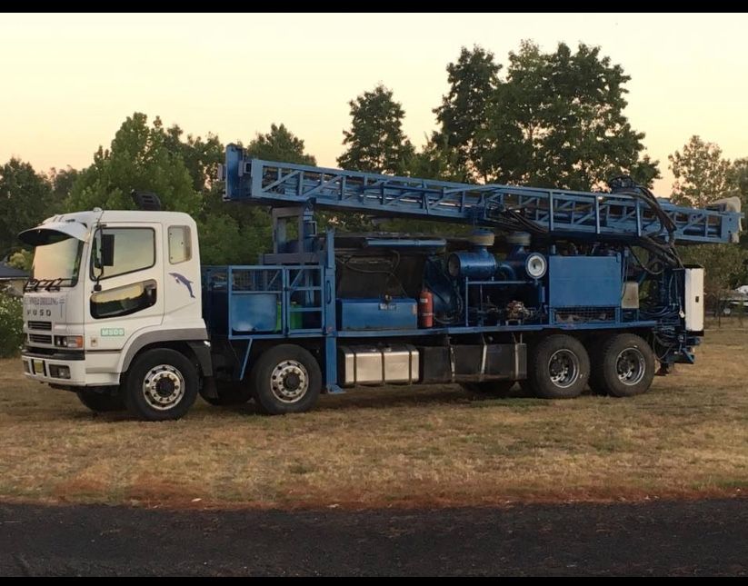 Blue Truck Drilling Rig — About Us in Mudgee, NSW
