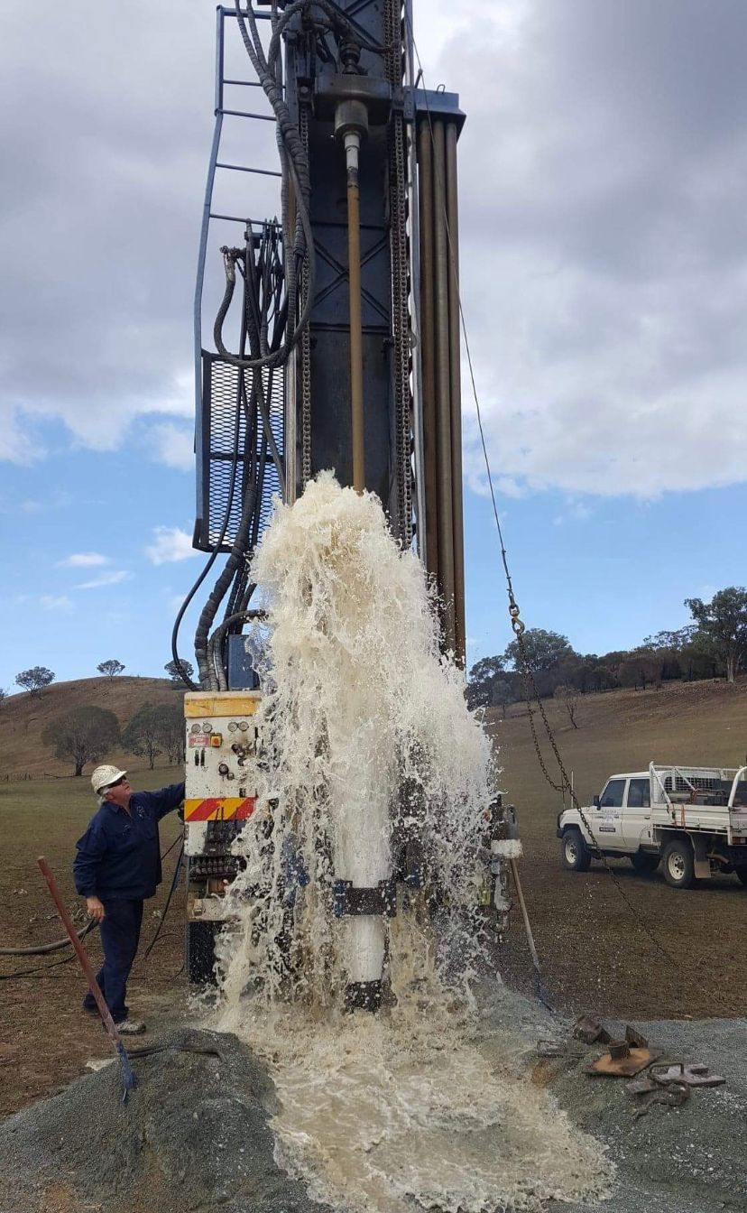 Water Boring — Water Boring in Mudgee, NSW