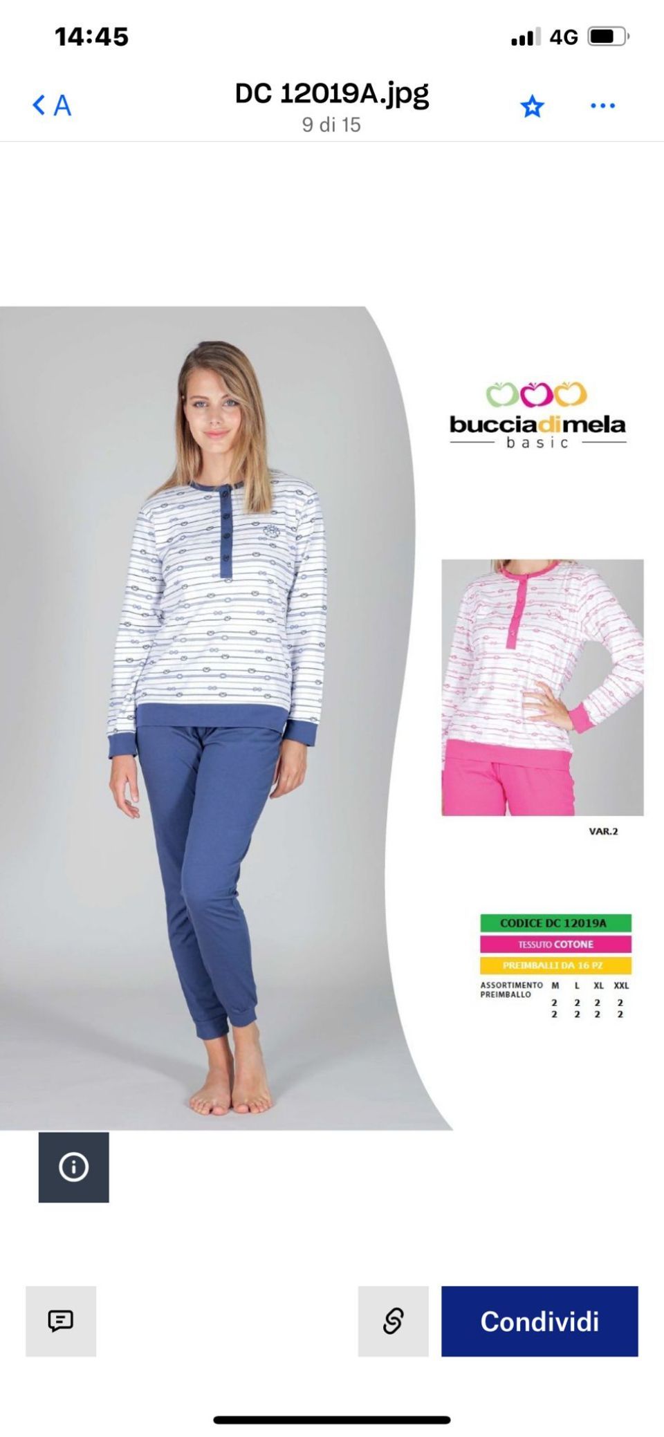 vendita pigiami da donna