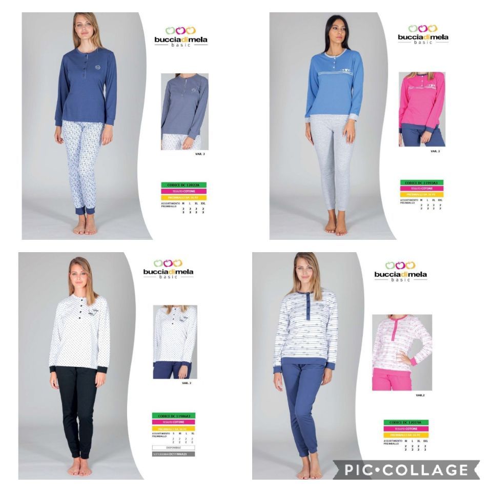 vendita pigiami e vestaglie da donna