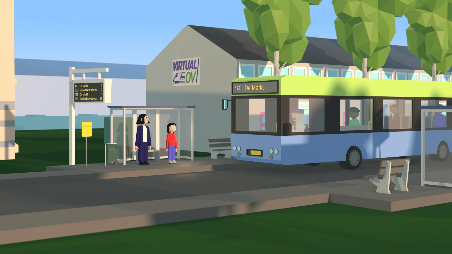 Virtual OV bus de markt