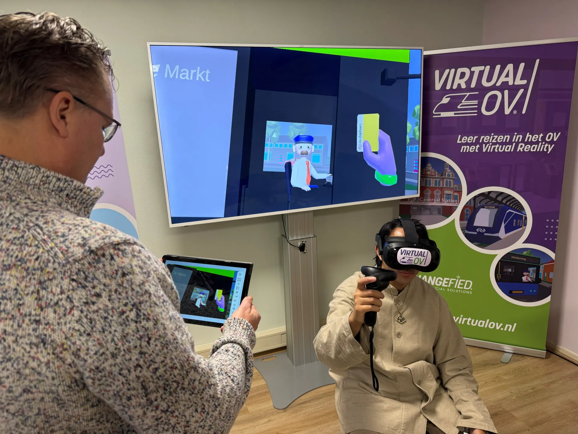 Virtual OV onder begeleiding