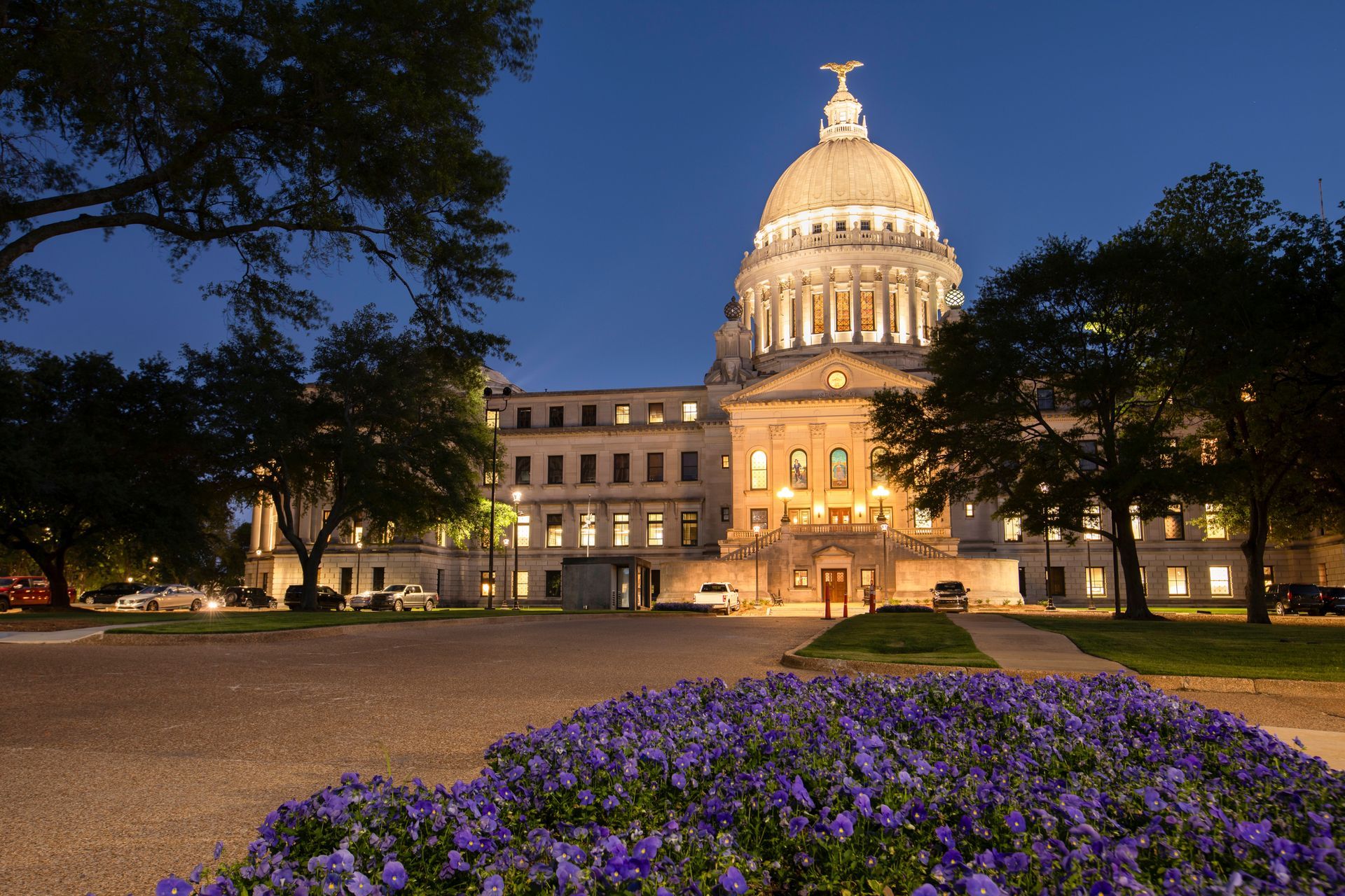 Mississippi state capitol building.