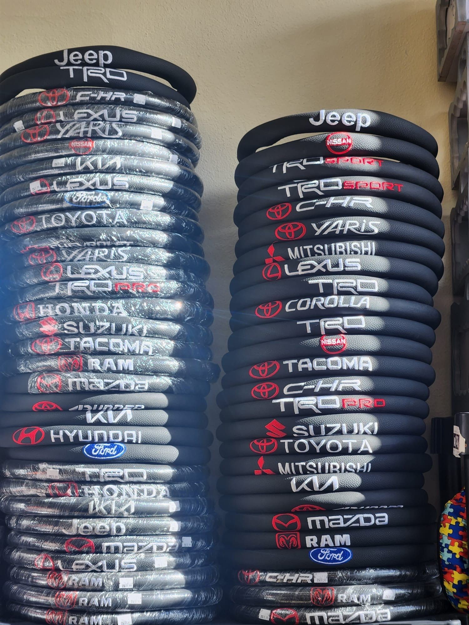 Pile of car handle - Springfield, MA - M&J Illumination Sound Center LLC