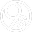 A black and white drawing of a circle with the letters 9s inside of it.