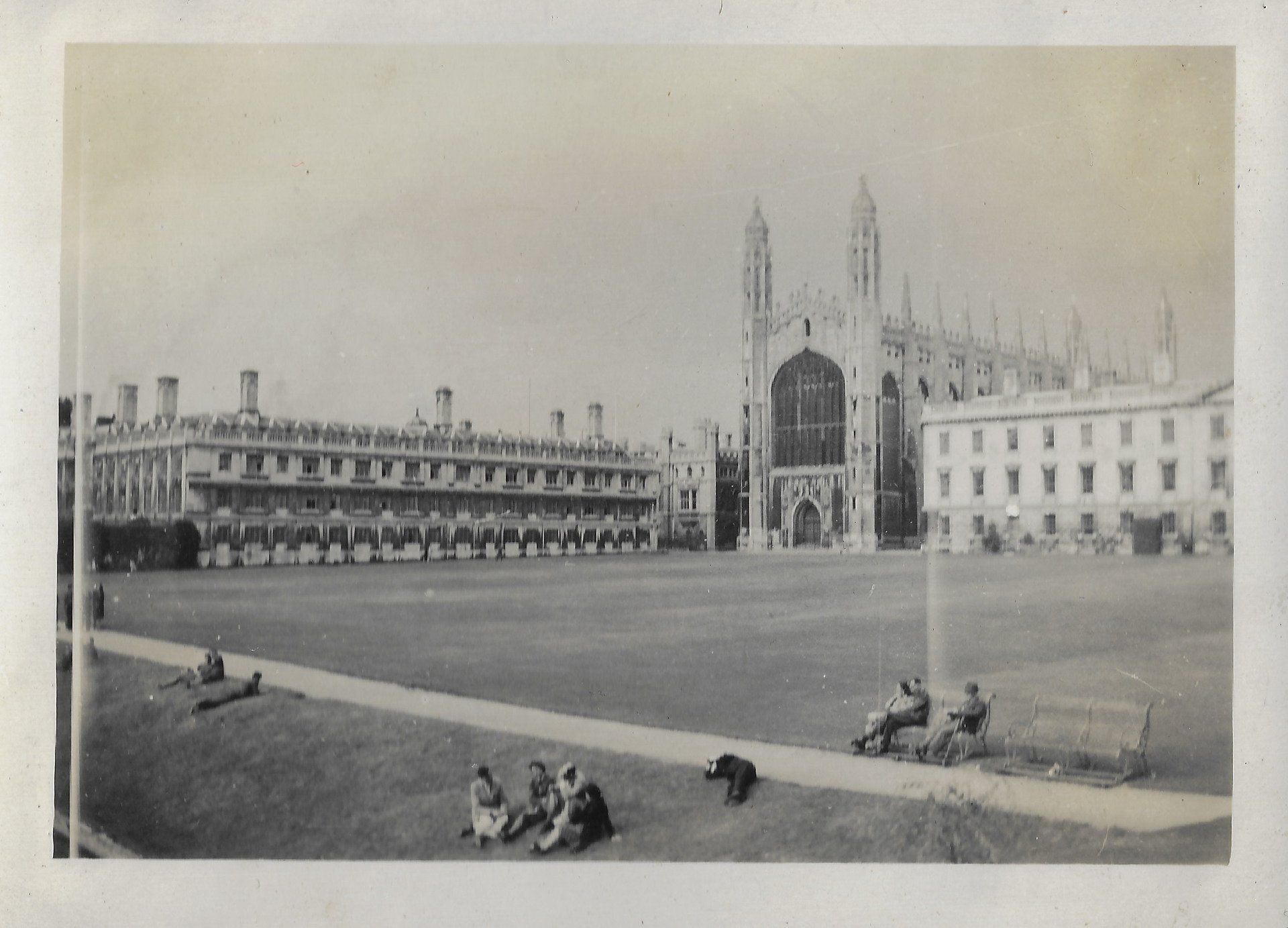 Cambridge, Bedford collage students evacuated there during the WWII