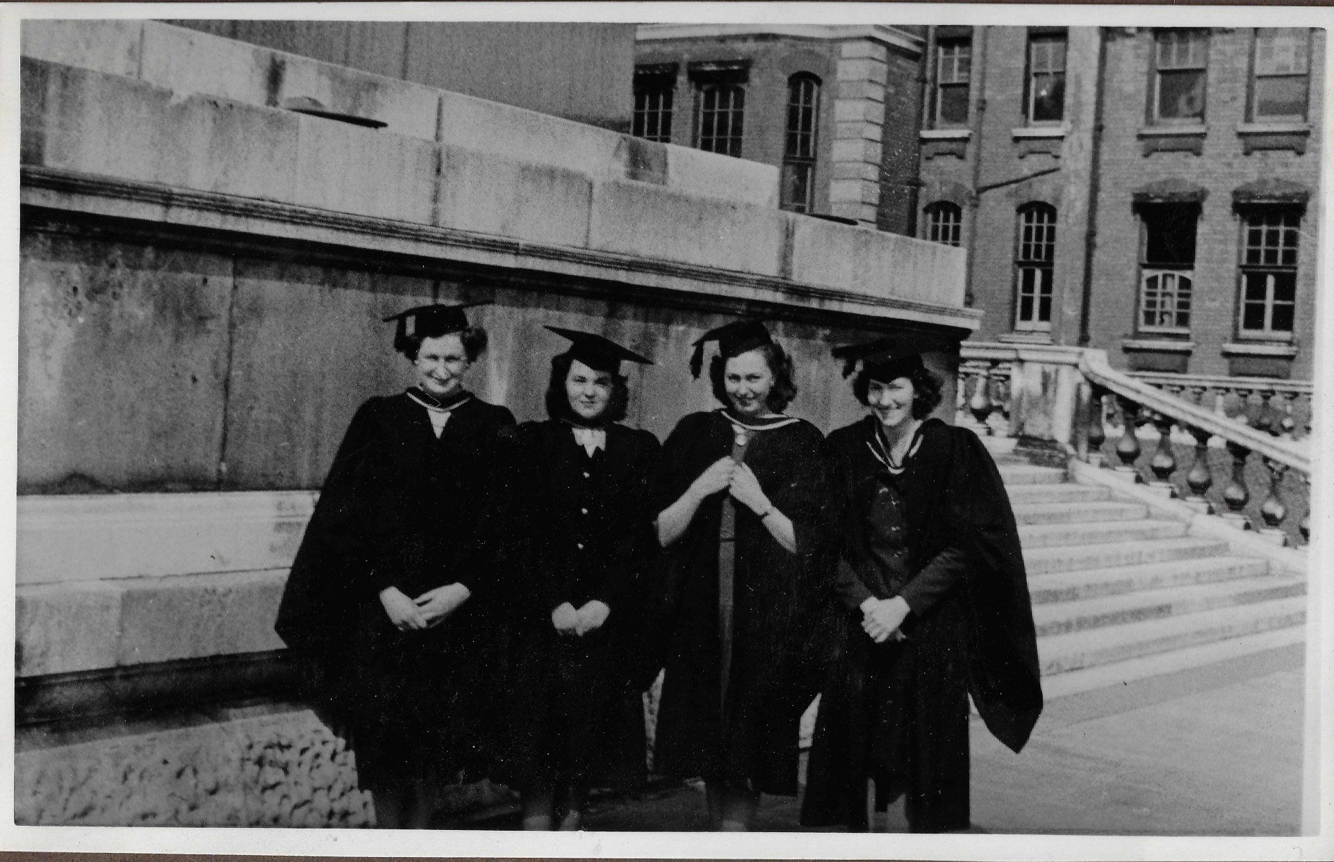 'Presentation Day', 1947, Christine, Diana, Muriel & Mary