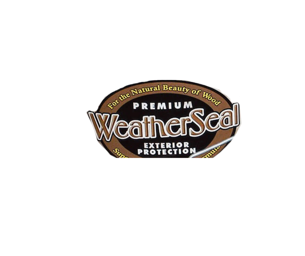 The weather seal logo is a premium exterior protection product.
