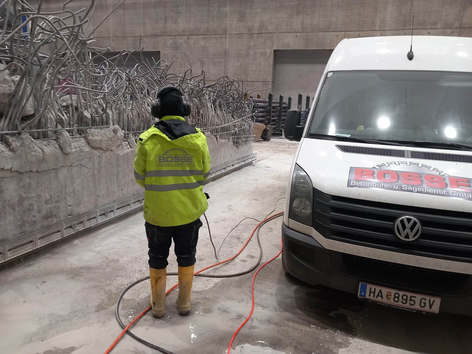 Baustelle Bauarbeiter Bosse GmbH