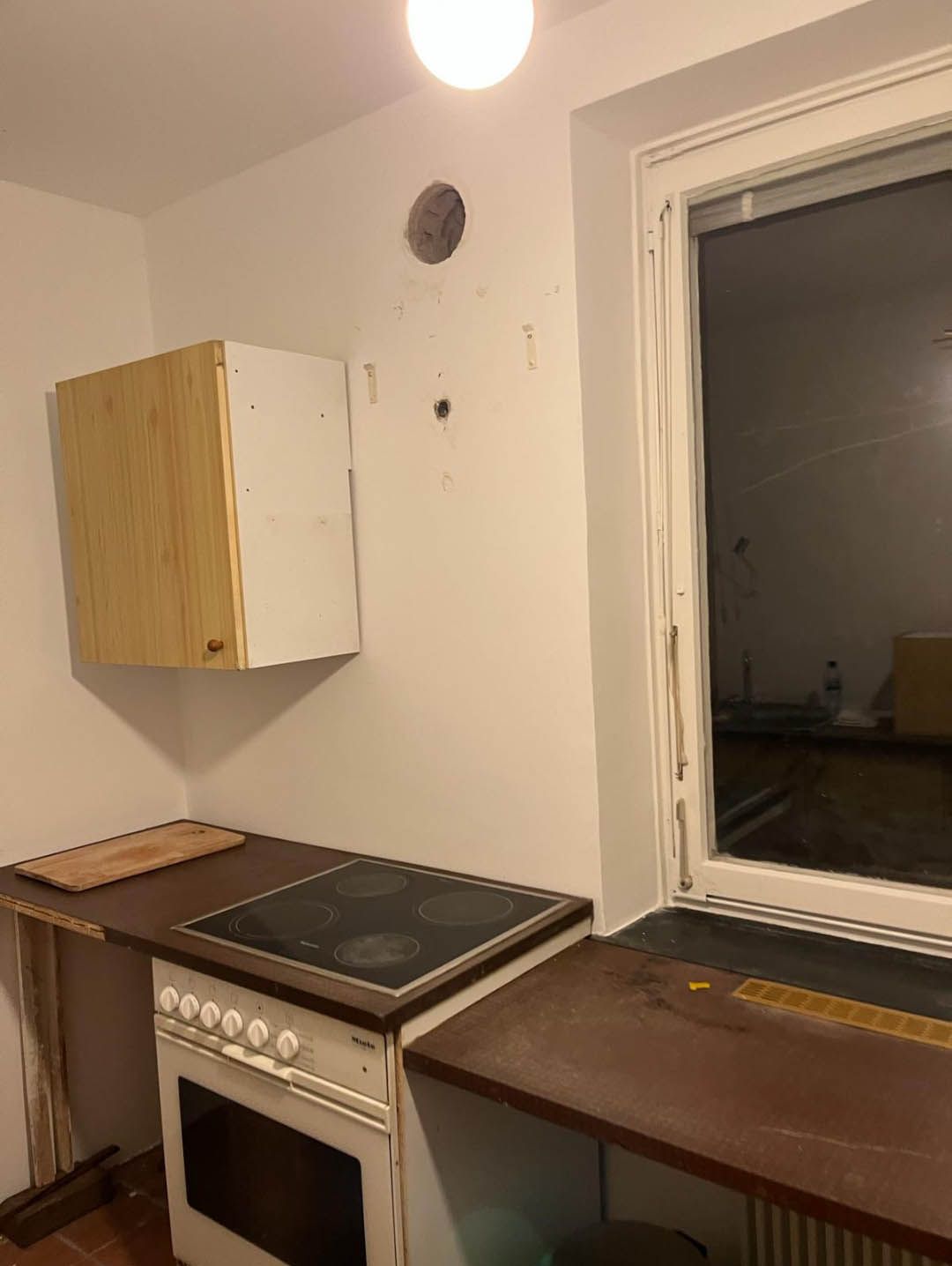 Kernbohrung Küche Leitung