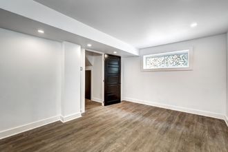 renovated basement