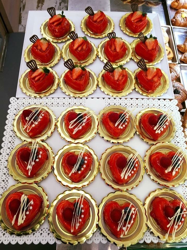 pasticcini alla fragola