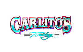 A logo for carlito 's mexican restaurant on a white background.