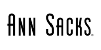 The Ann Sacks brand logo in black text on a white background.