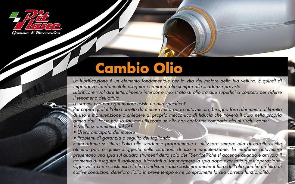 Cambio olio