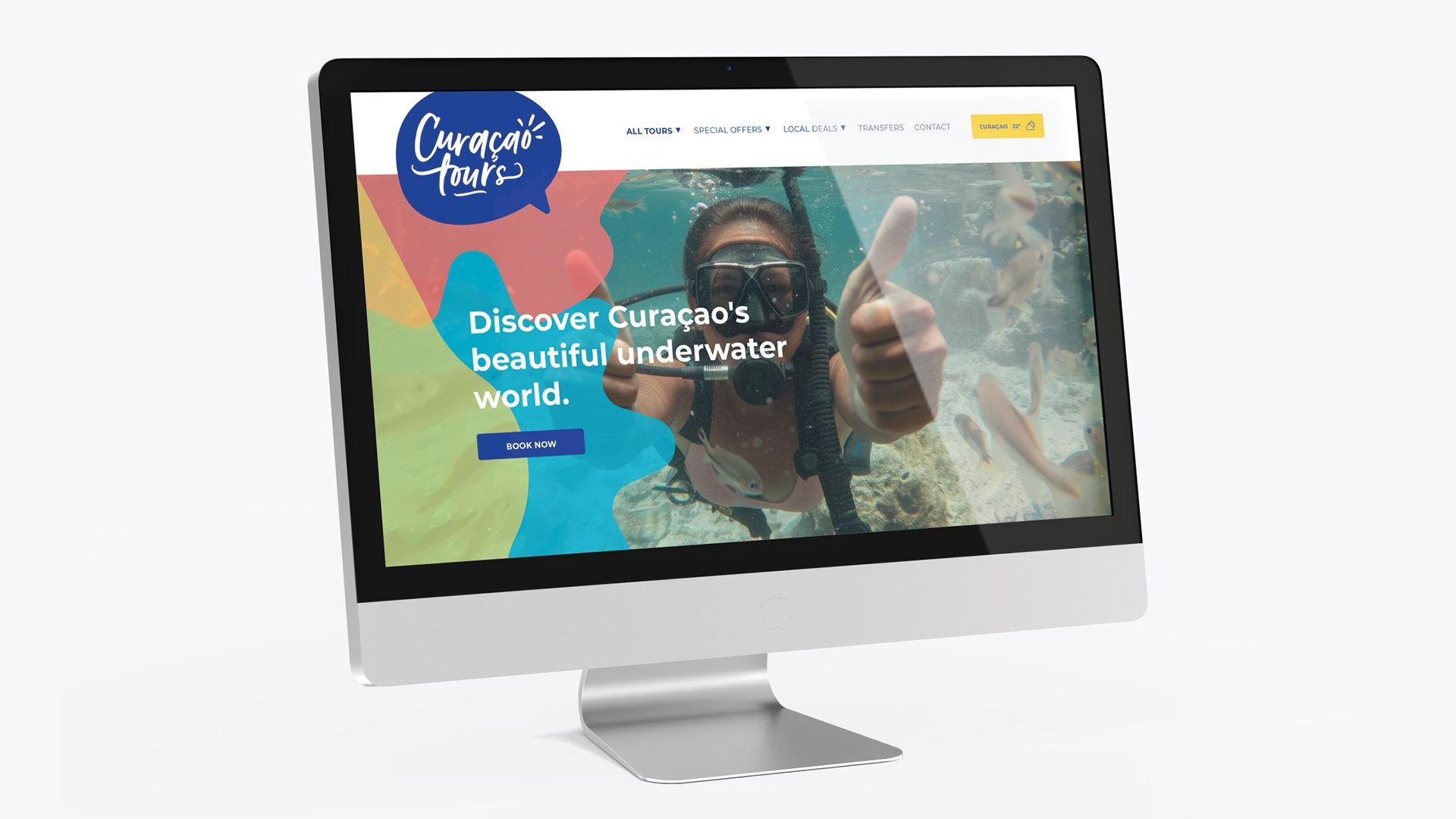 Curaçao Tours website