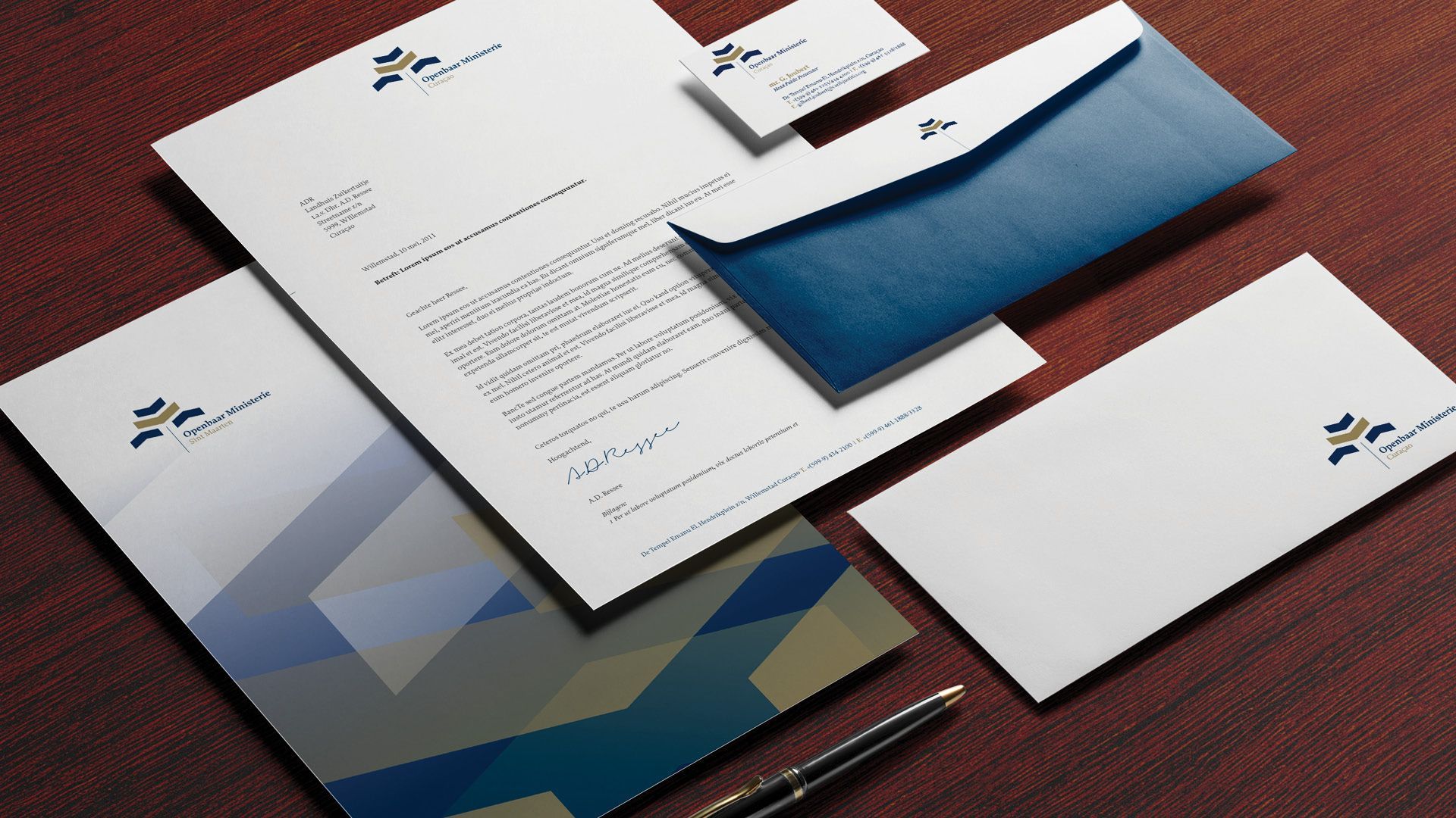 Openbaar Ministerie stationery