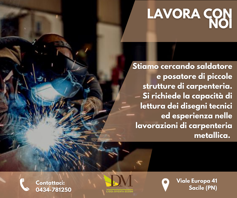 cerchiamo saldatore