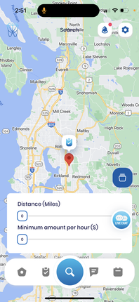 Pin Map Location — Kirkland, WA — GOTEMP Dental Staffing