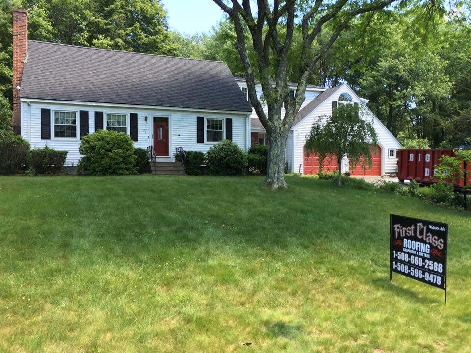 First Class Roofing Hyannis — Walpole, MA — First Class Roofing & Construction