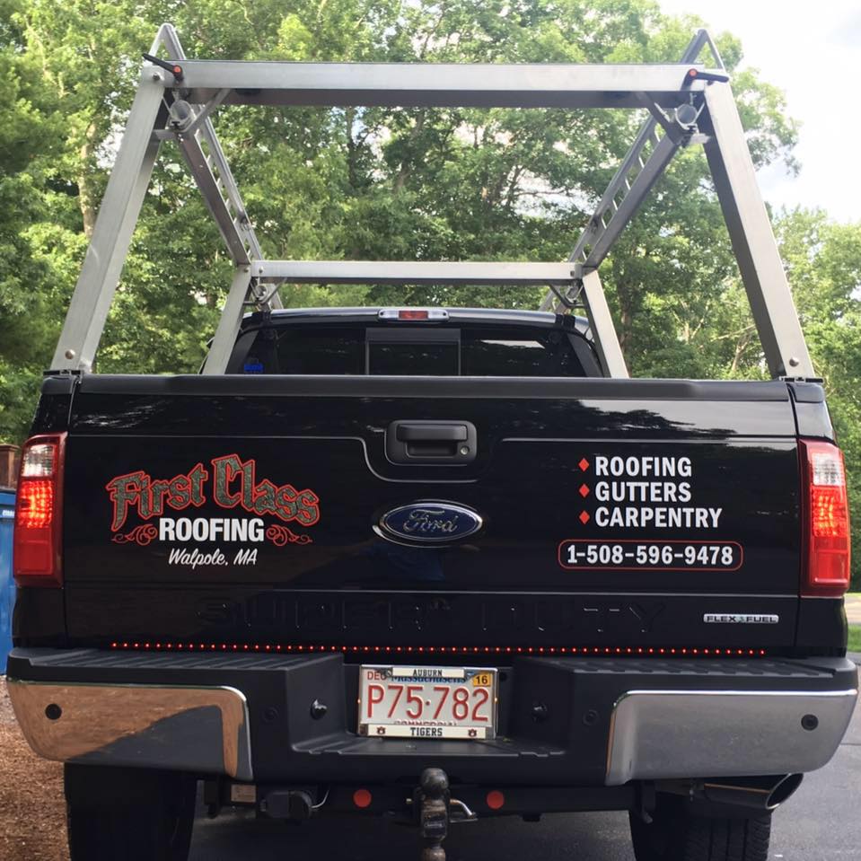 Truck — Walpole, MA — First Class Roofing & Construction