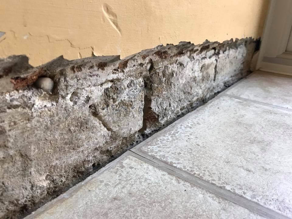 failed damp proof course