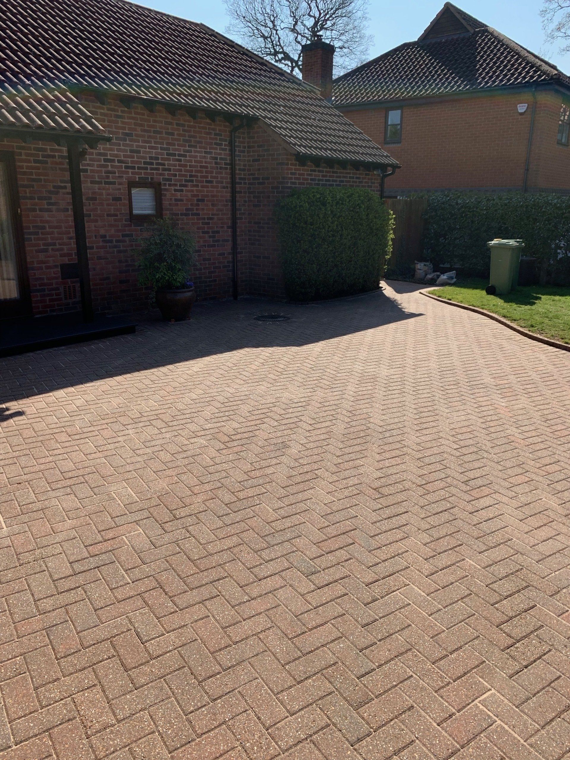 Block Paving Driveway Clean