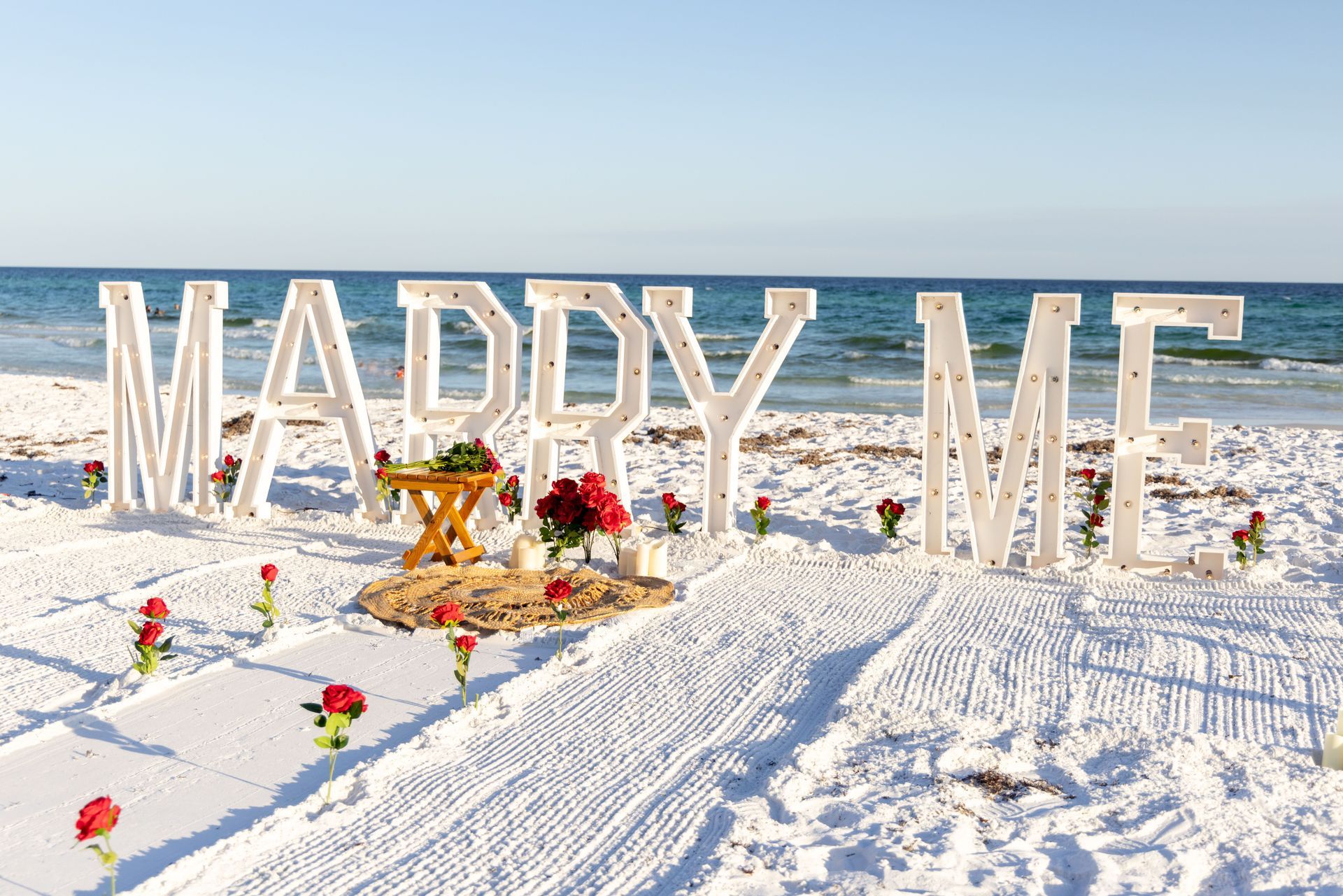 Destin Beach Wedding Proposal