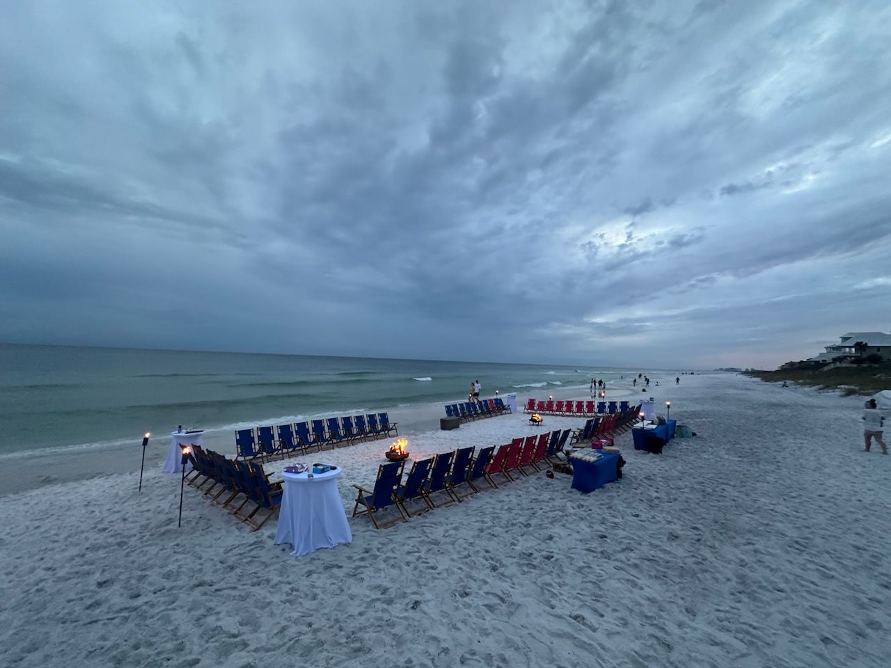 Destin Beach Bonfires