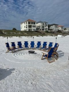 Destin Beach Bonfires