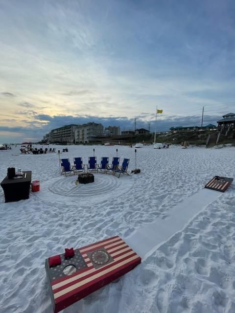 Destin Beach Bonfires