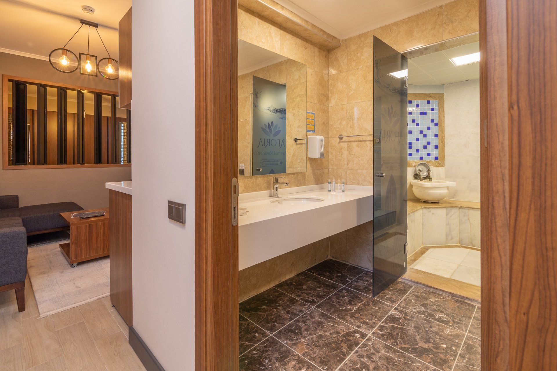 Afyon Aforia Thermal Residences, Bathroom