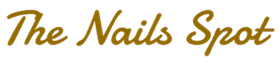 A logo for the nails spot is shown on a white background.